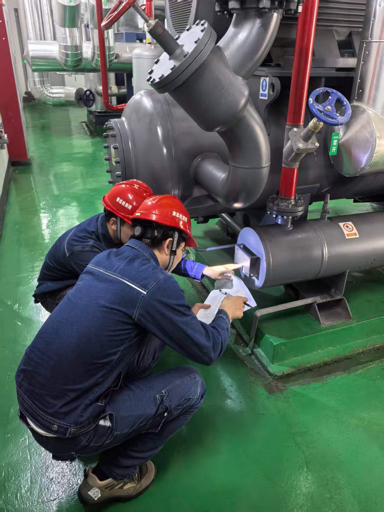 清远公司顺利完成2026年度冷库特种设备年检工作